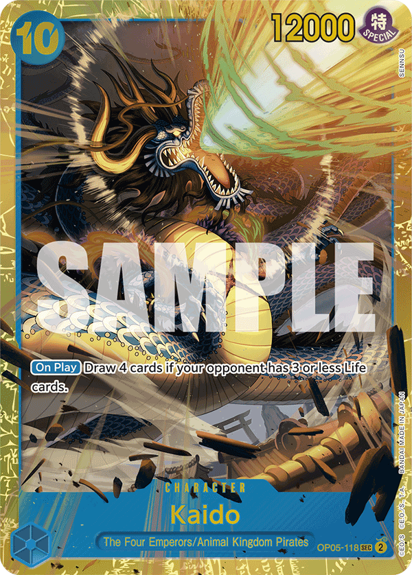 Kaido (OP05-118) (Reprint) (alternativ bild) OP05-118_r1