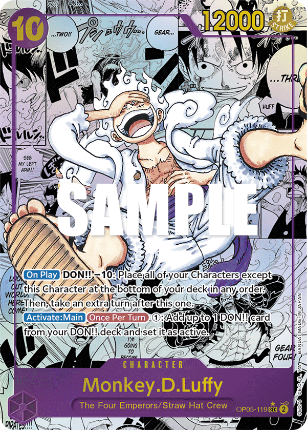 Monkey.D.Luffy (119) (Alternate Art) (Manga) OP05-119_p2