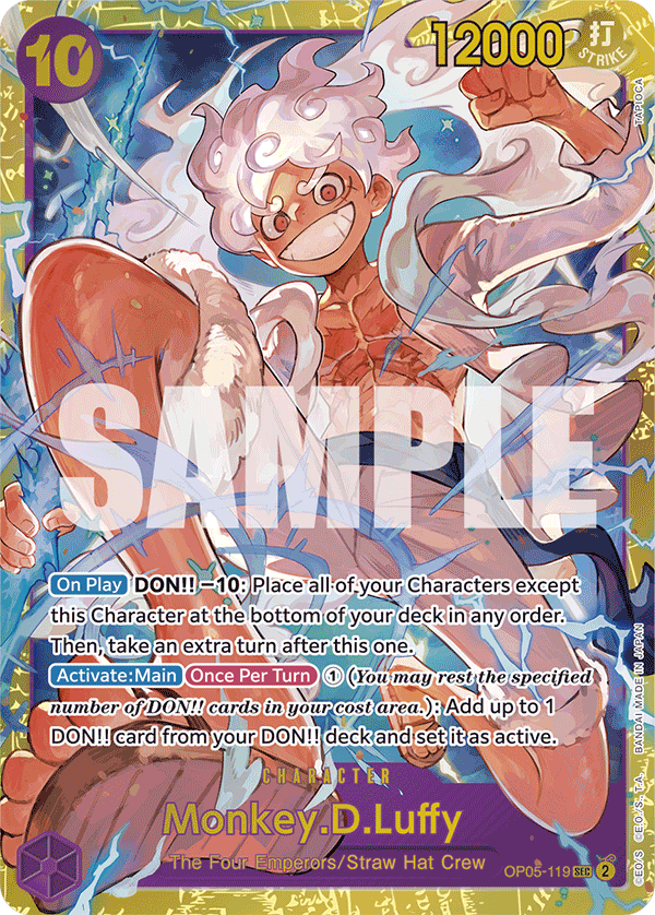 Monkey.D.Luffy (OP05-119) (Reprint) (alternativ bild) OP05-119_r1