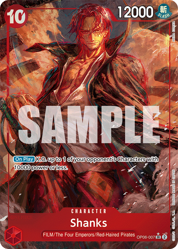 Shanks (Alternate Art) OP06-007_p1