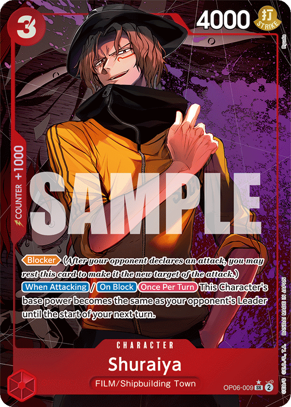 Shuraiya (Alternate Art) OP06-009_p1