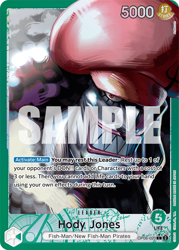 Hody Jones (020) (Alternate Art) OP06-020_p1