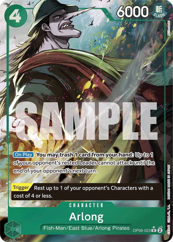 Arlong (Full Art) (alternativ bild) OP06-023_p3