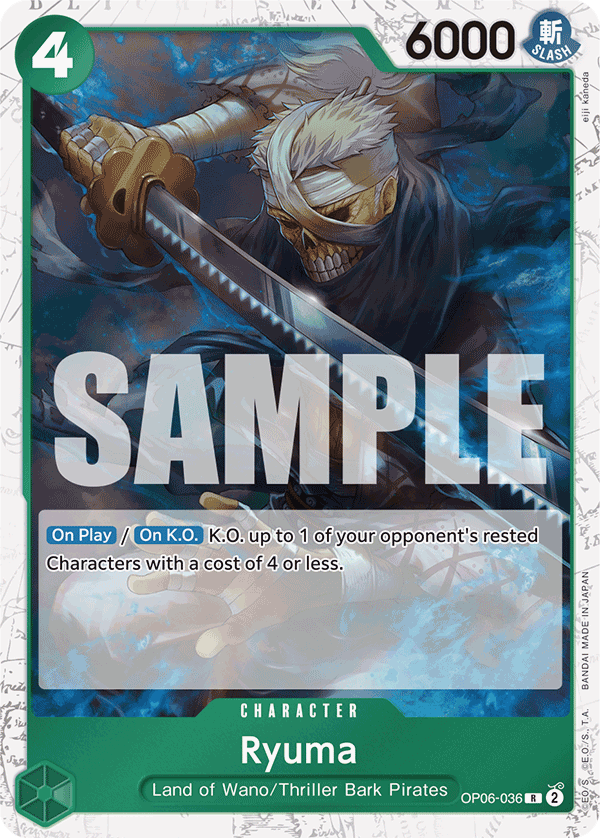 Ryuma (Jolly Roger Foil) (alternativ bild) OP06-036_p2