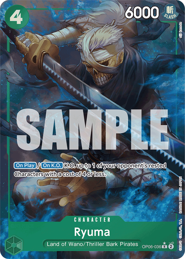 Ryuma (Full Art) (alternativ bild) OP06-036_p3