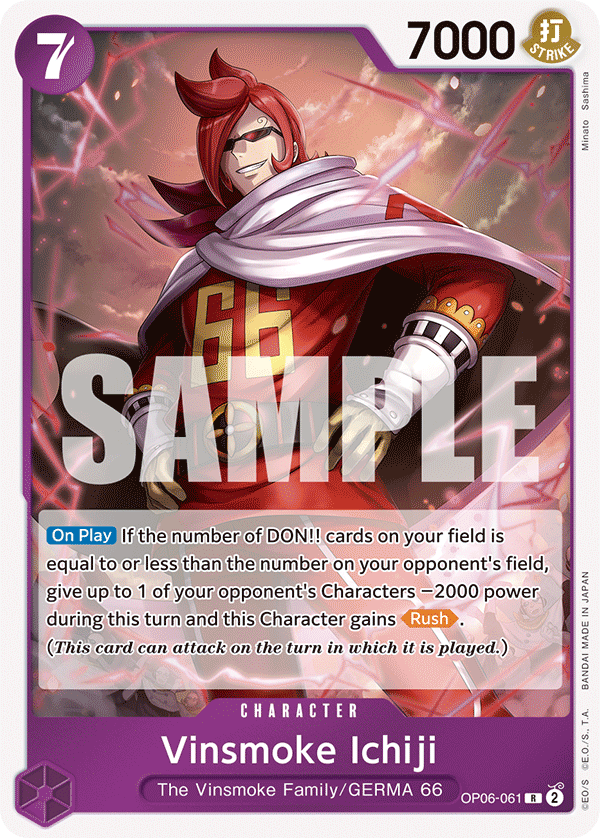 Vinsmoke Ichiji (061) OP06-061