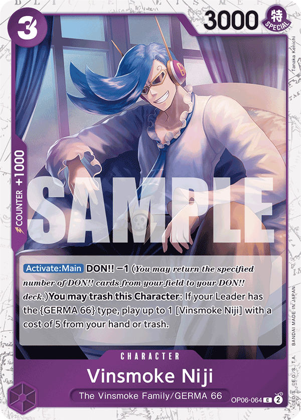 Vinsmoke Niji (OP06-064) (Jolly Roger Foil) (alternativ bild) OP06-064_p2