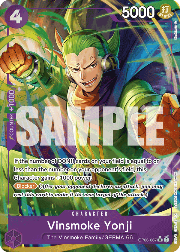 Vinsmoke Yonji (OP06-067) (Alternate Art) OP06-067_p4