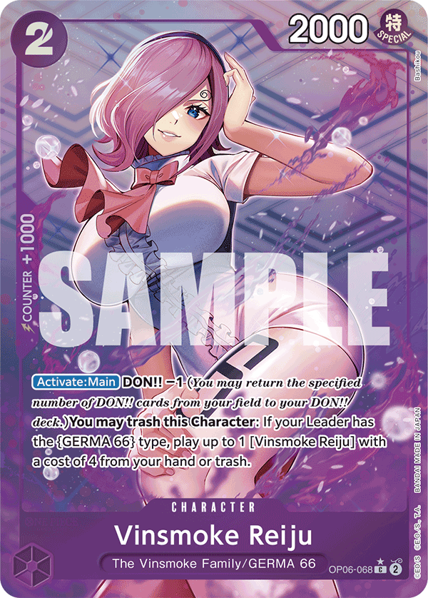 Vinsmoke Reiju (OP06-068) (Full Art) (alternativ bild) OP06-068_p3