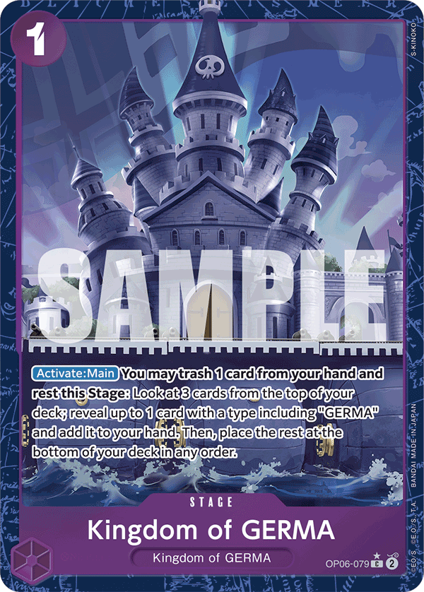 Kingdom of GERMA (Alternate Art) OP06-079_p4