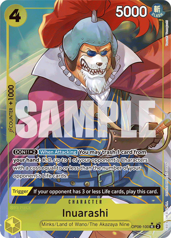Inuarashi (Full Art) (alternativ bild) OP06-100_p3