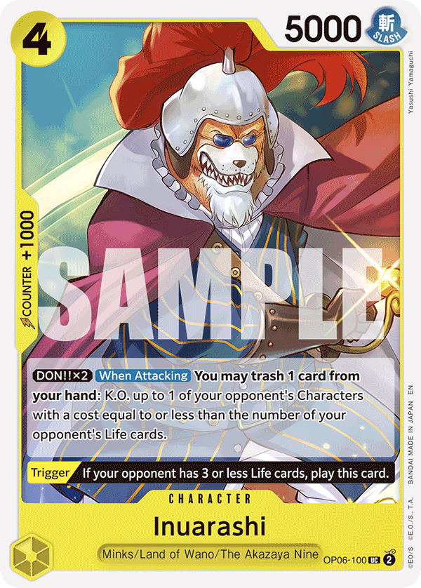 Inuarashi (Reprint) (alternativ bild) OP06-100_r2