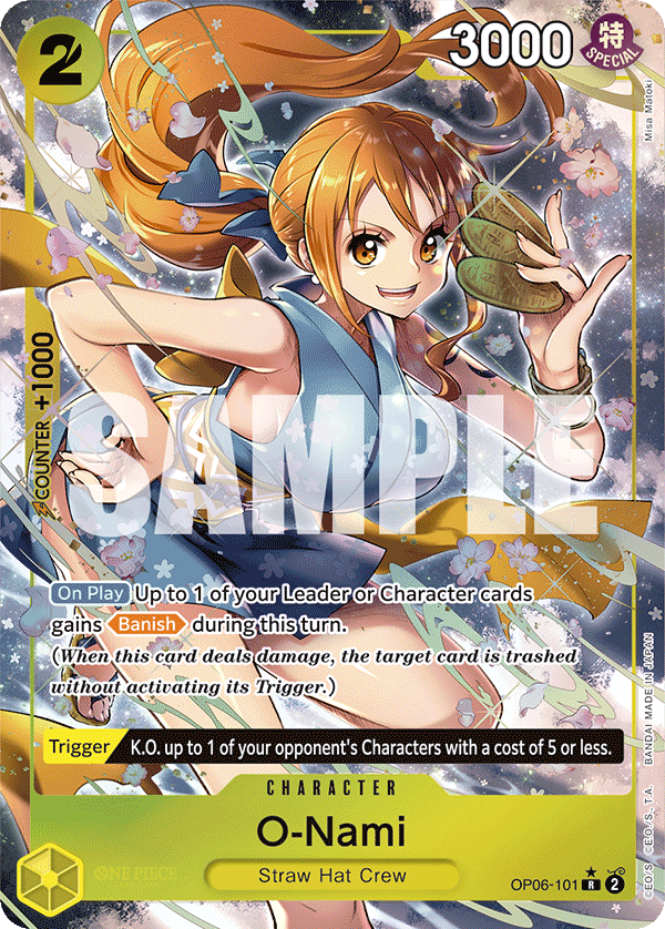 O-Nami (Alternate Art) OP06-101_p1
