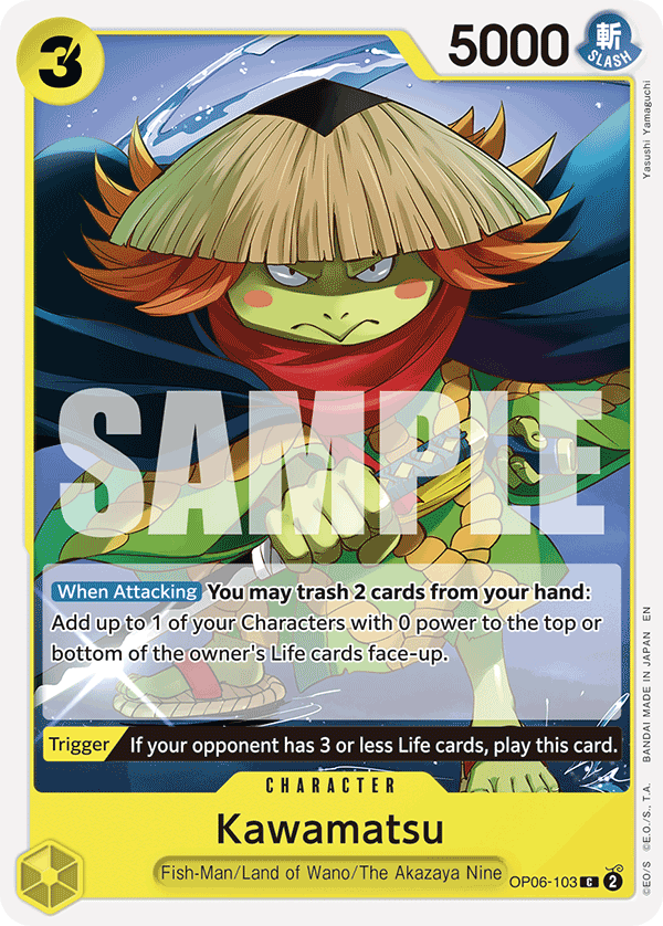 Kawamatsu (Reprint) (alternativ bild) OP06-103_r1