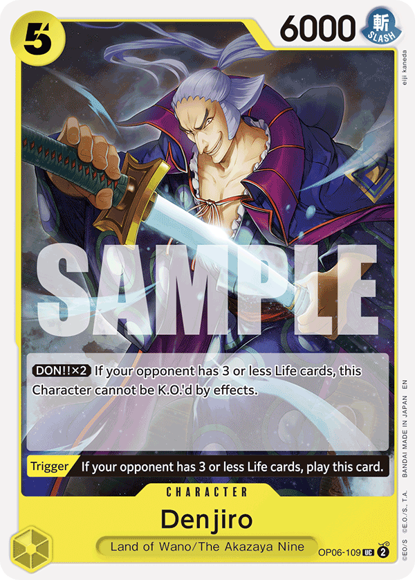 Denjiro (Reprint) (alternativ bild) OP06-109_r1