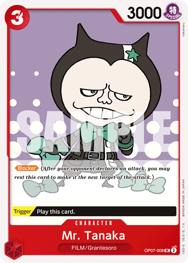Mr. Tanaka OP07-008
