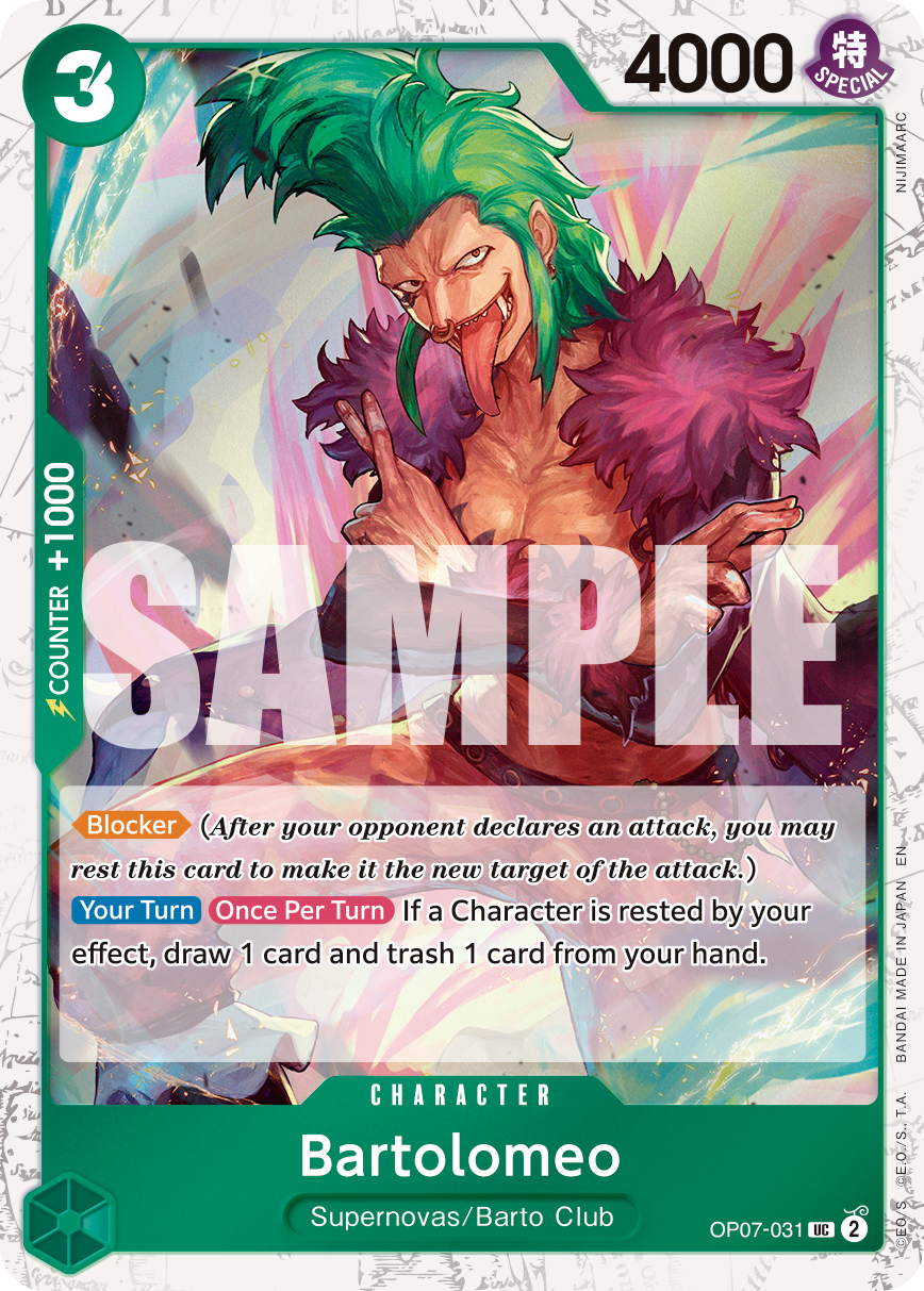 Bartolomeo (Pirate Foil) (alternativ bild) OP07-031_p1