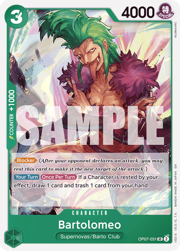 Bartolomeo (Reprint) (alternativ bild) OP07-031_r1