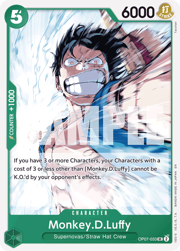 Monkey.D.Luffy (Reprint) (alternativ bild) OP07-033_r1