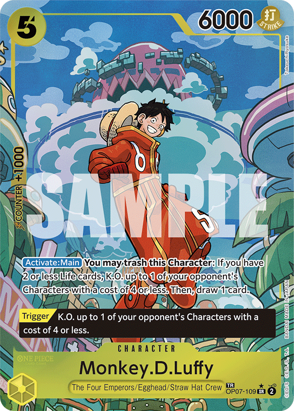 Monkey.D.Luffy (SP) (alternativ bild) OP07-109_p2