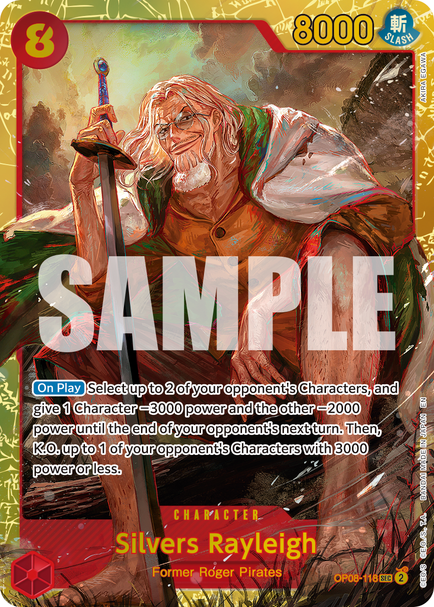 Silvers Rayleigh - OP08-118 (Reprint) (alternativ bild) OP08-118_r1