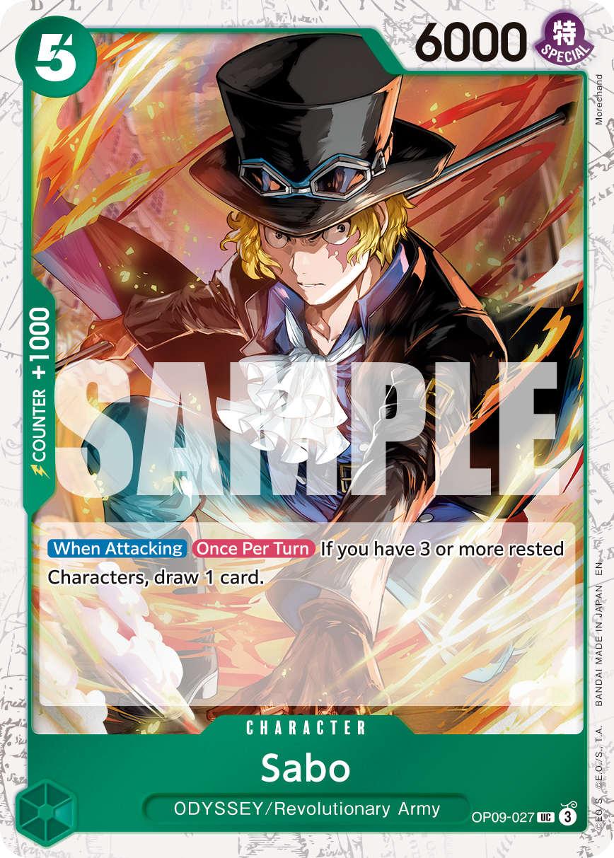 Sabo - OP09-027 (Pirate Foil) (alternativ bild) OP09-027_p1