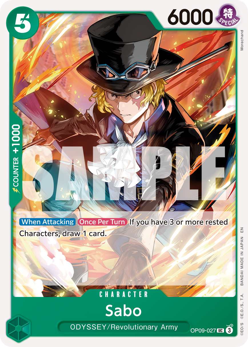 Sabo - OP09-027 (Reprint) (alternativ bild) OP09-027_r1