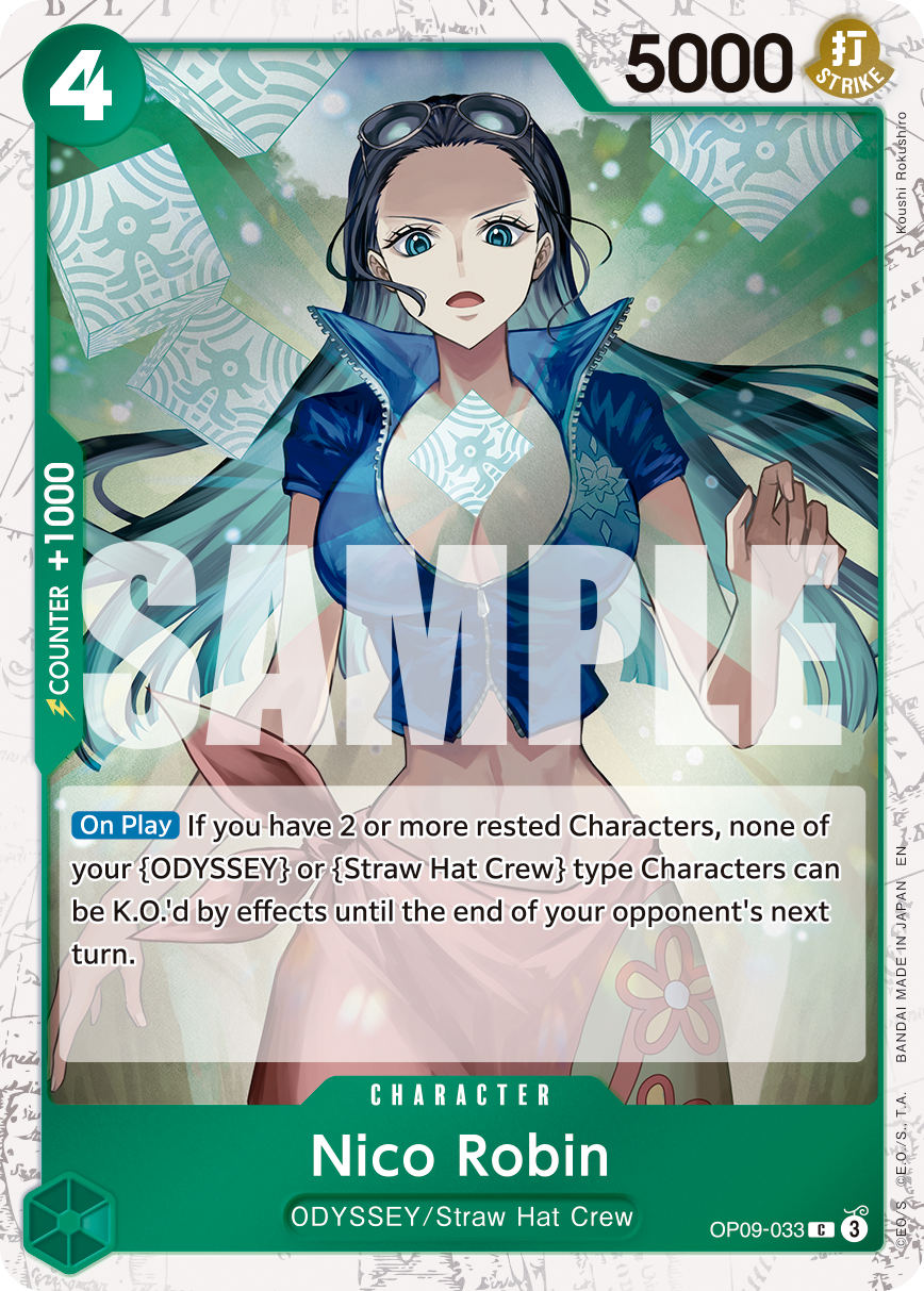 Nico Robin - OP09-033 (Pirate Foil) (alternativ bild) OP09-033_p1