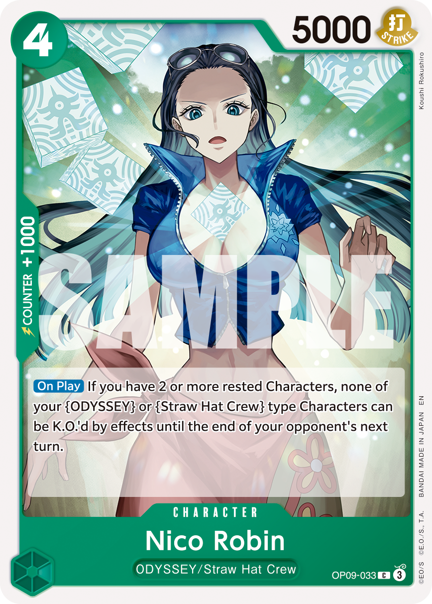Nico Robin - OP09-033 (Reprint) OP09-033