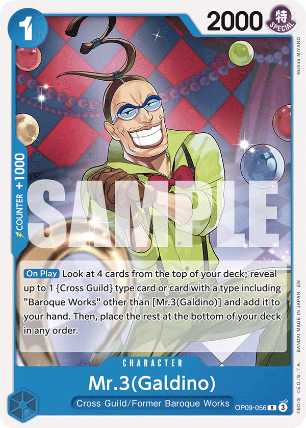 Mr.3(Galdino) (Reprint) (alternativ bild) OP09-056_r1