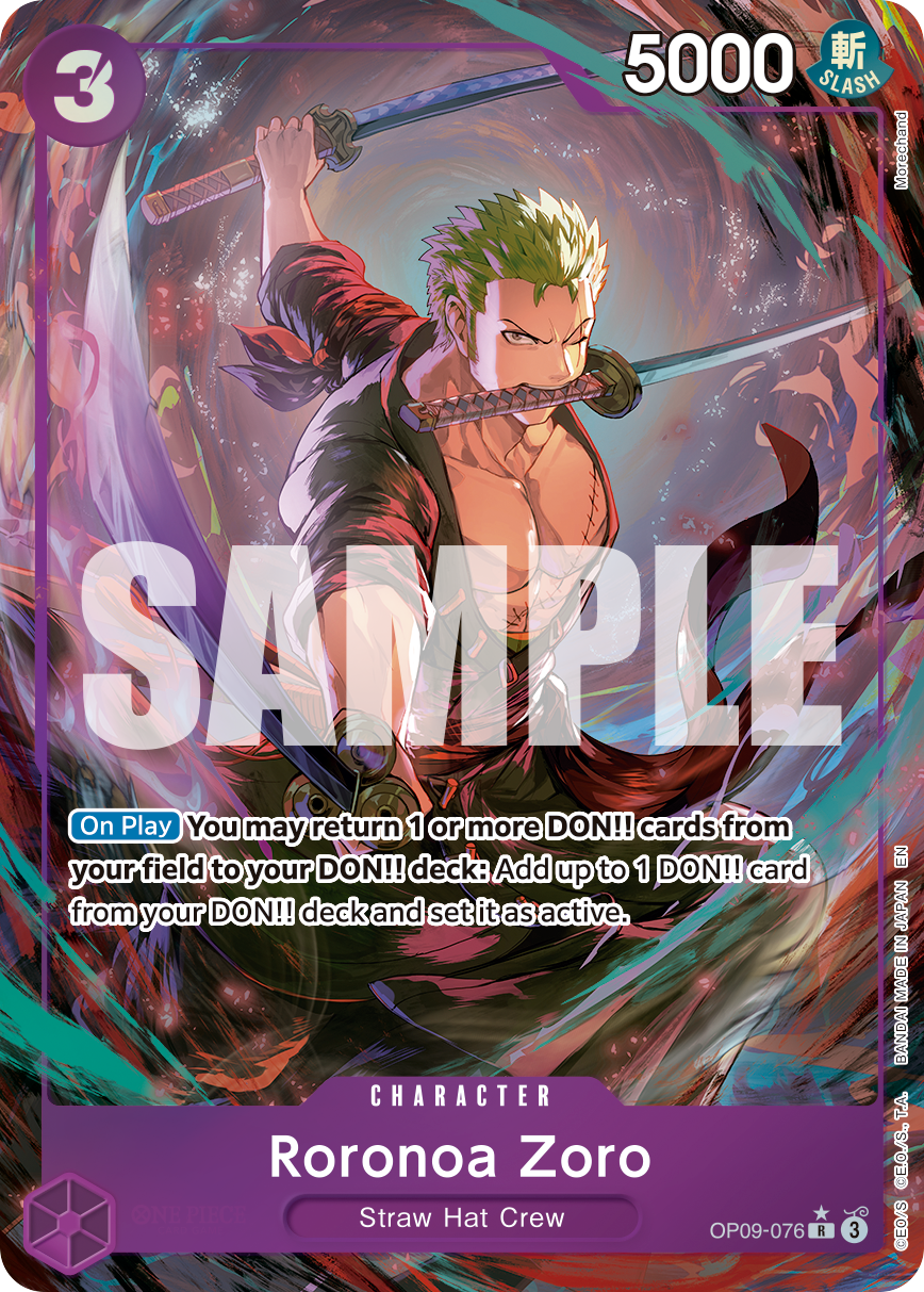 Roronoa Zoro - OP09-076 (Alternate Art) OP09-076_p2