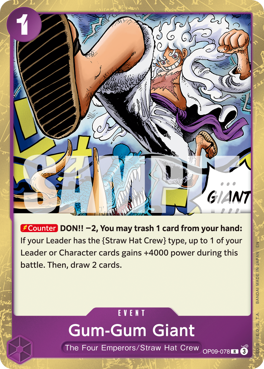 Gum-Gum Giant (Reprint) OP09-078-r1