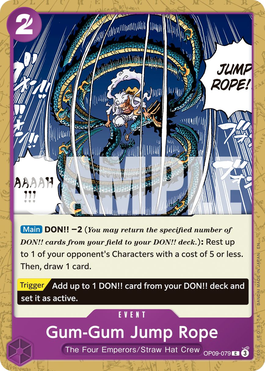 Gum-Gum Jump Rope (Reprint) (alternativ bild) OP09-079_r1
