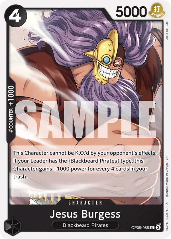 Jesus Burgess (Reprint) (alternativ bild) OP09-086_r1