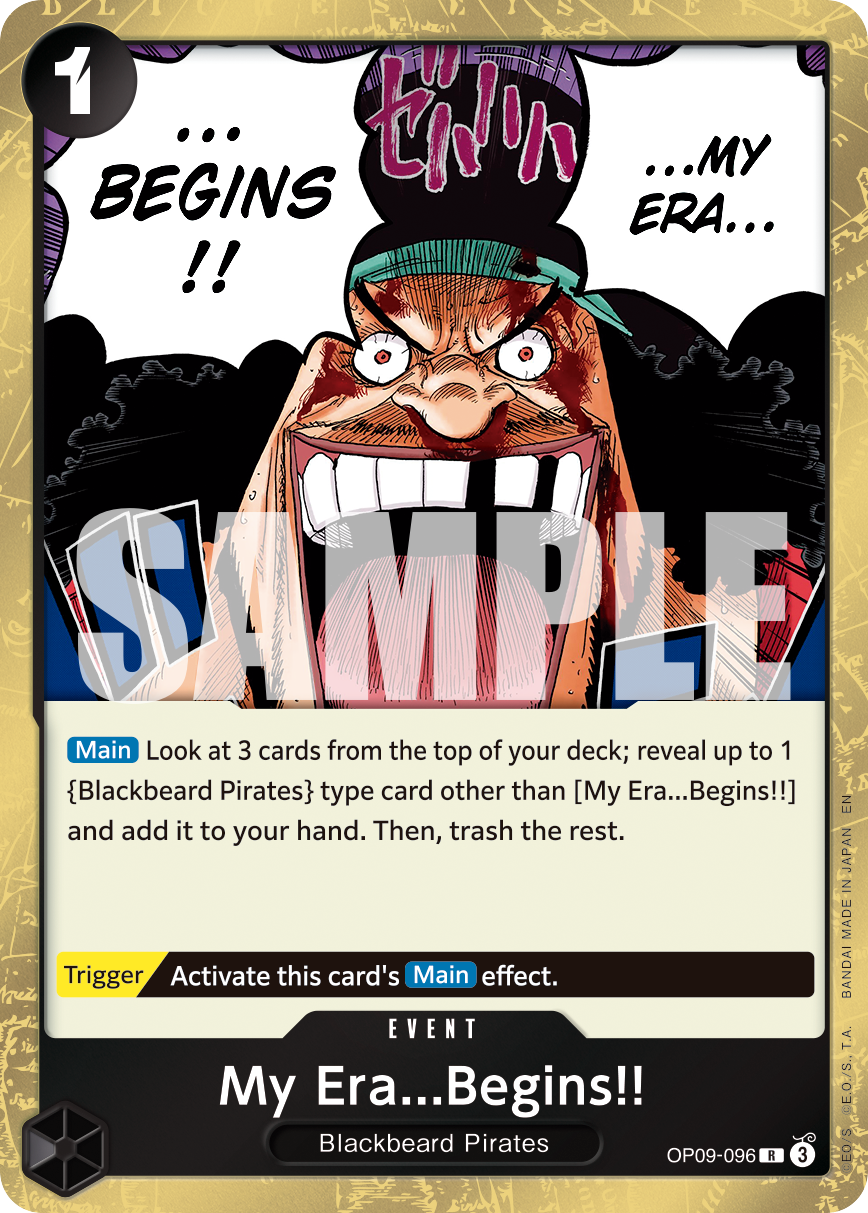 My Era...Begins!! (Reprint) (alternativ bild) OP09-096_r1
