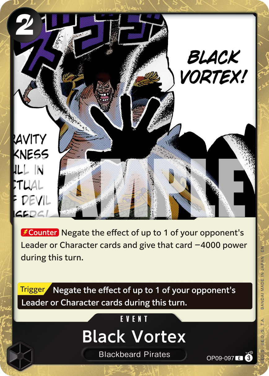 Black Vortex (Pirate Foil) (alternativ bild) OP09-097_p1