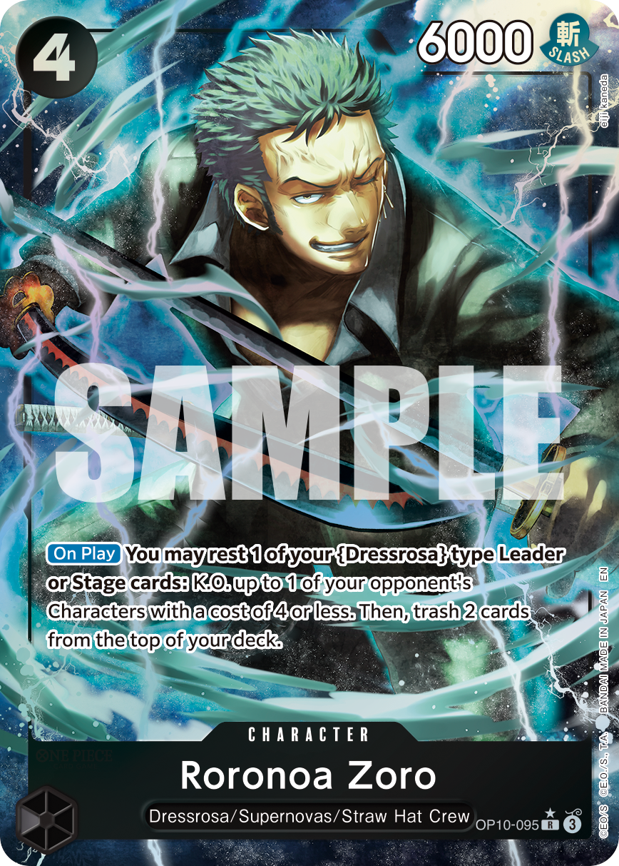 Roronoa Zoro - OP10-095 (Alternate Art) OP10-095_p1
