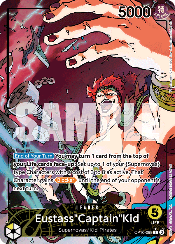 Eustass"Captain"Kid (099) (Parallel) OP10-099_p1