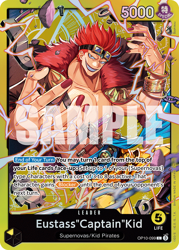 Eustass"Captain"Kid (OP10-099) (alternativ bild) OP10-099_p2