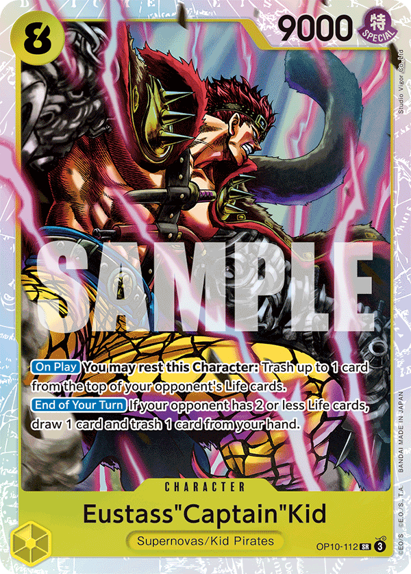 Eustass"Captain"Kid (112) OP10-112