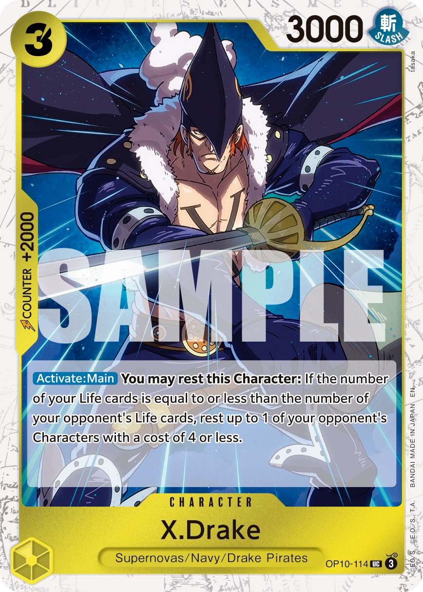 X.Drake (Pirate Foil) (alternativ bild) OP10-114_p1
