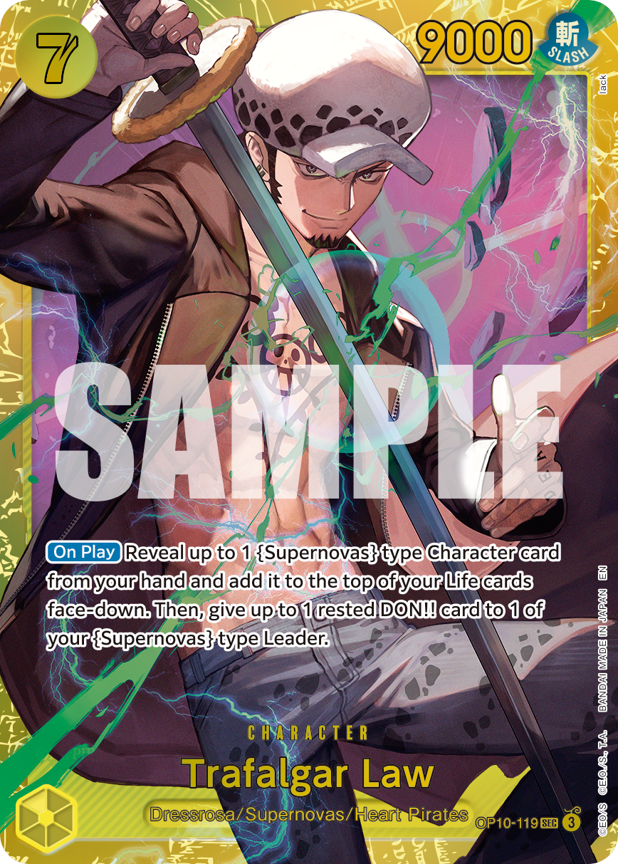 Trafalgar Law - OP10-119 (Reprint) (alternativ bild) OP10-119_r1