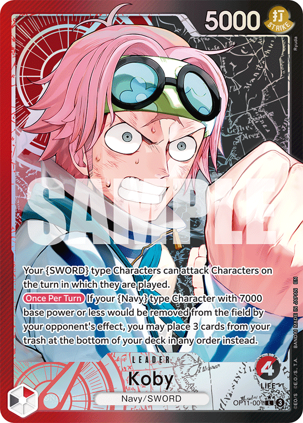 Koby (001) (Alternate Art) OP11-001_p1