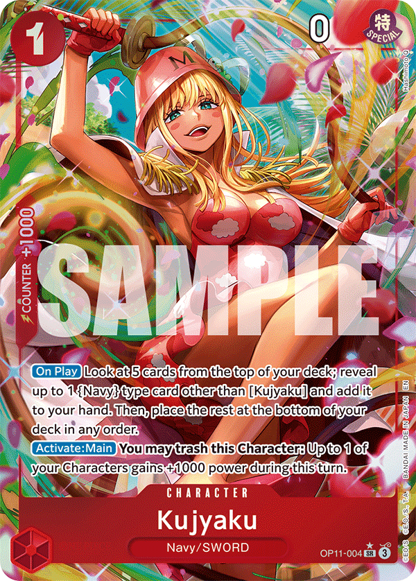 Kujyaku (Alternate Art) OP11-004_p1