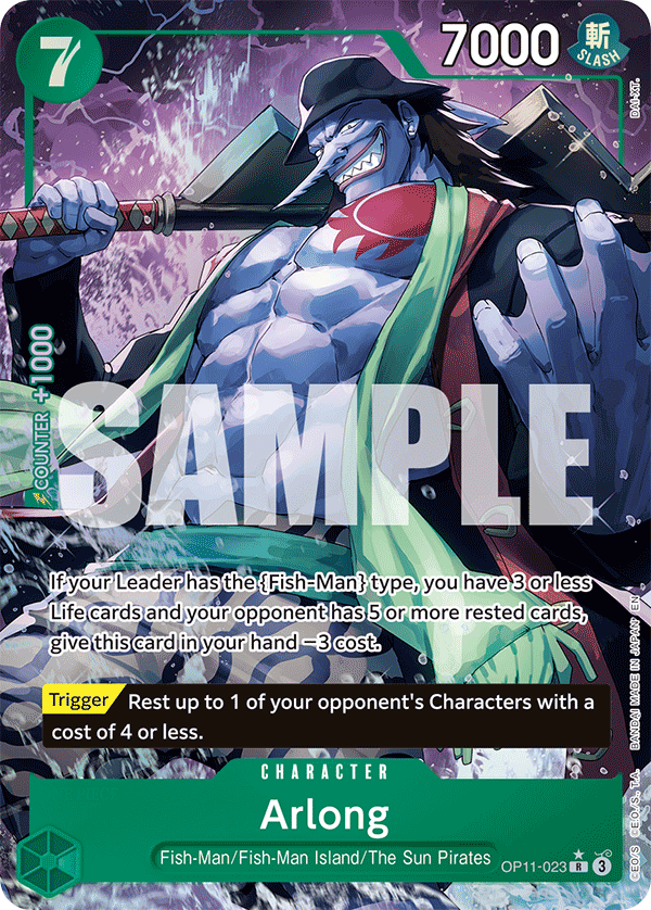 Arlong (Alternate Art) OP11-023_p1