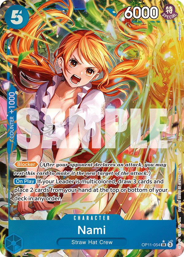 Nami (054) (Alternate Art) OP11-054_p1