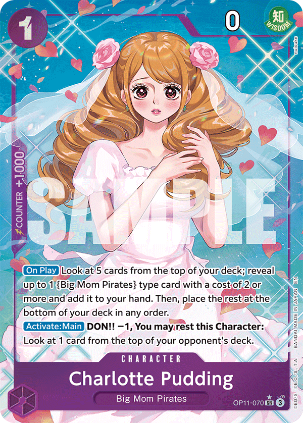 Charlotte Pudding (Alternate Art) OP11-070_p1