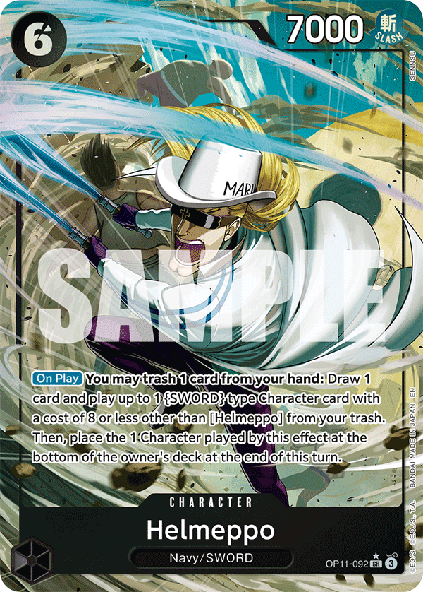 Helmeppo (Alternate Art) OP11-092_p1