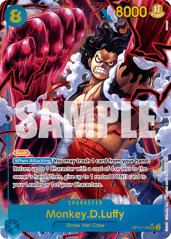 Monkey.D.Luffy (118) (Alternate Art) OP11-118_p1