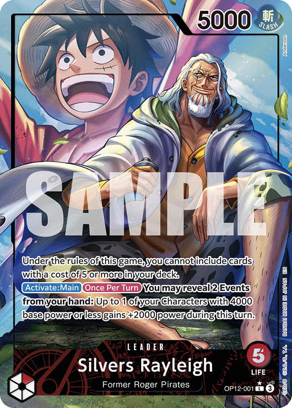 Silvers Rayleigh (Alternate Art) OP12-001_p1